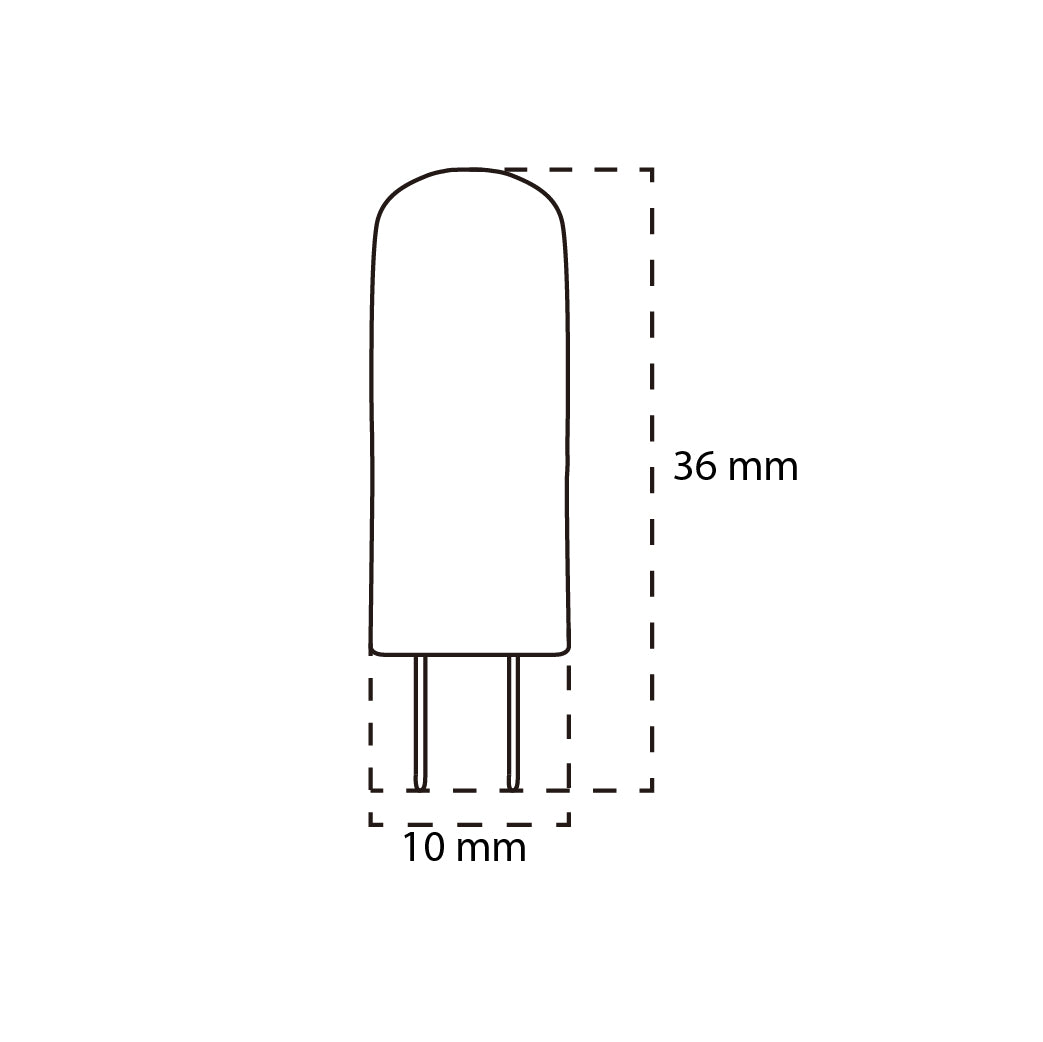 Lâmpada G4 Bi-Pin SILICON LED 12V 3W 3000K 250lm