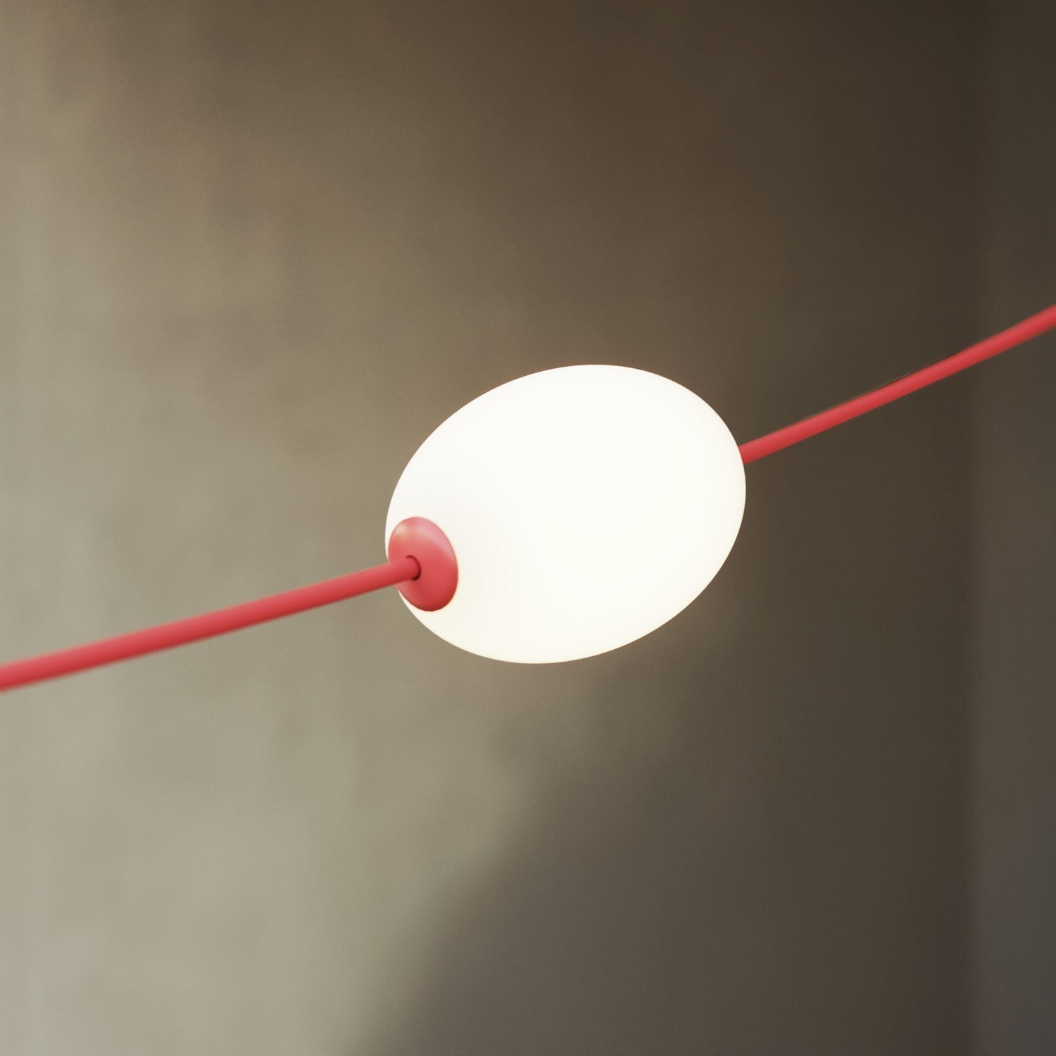 Cordão de luz para áreas externas estilo grade com 7 luzes IP67 - Marina GRID