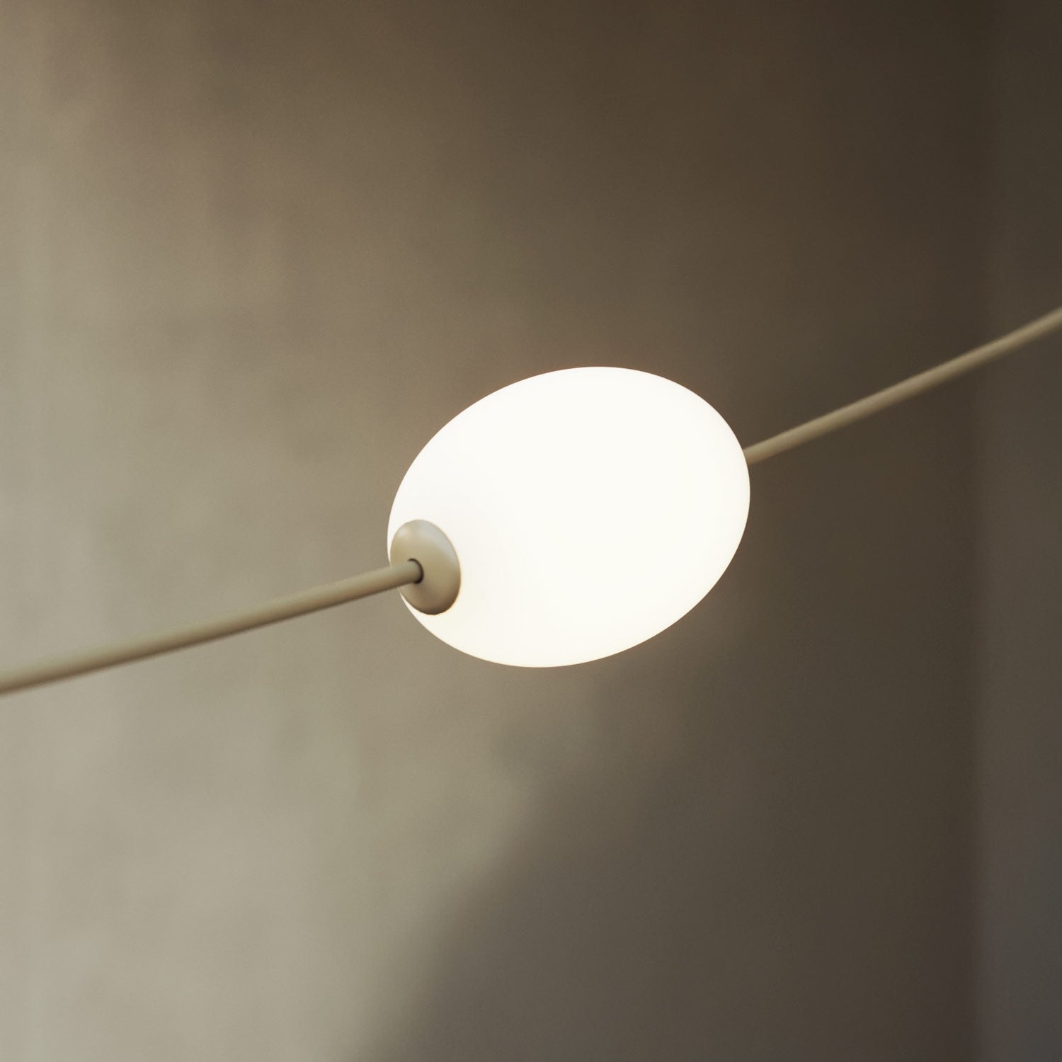 Cordão de luz para áreas externas estilo grade com 7 luzes IP67 - Marina GRID