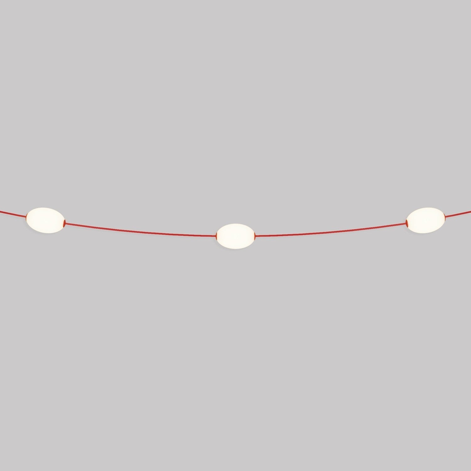Cordão de luz para área externa com 3 luzes IP67 - Marina3