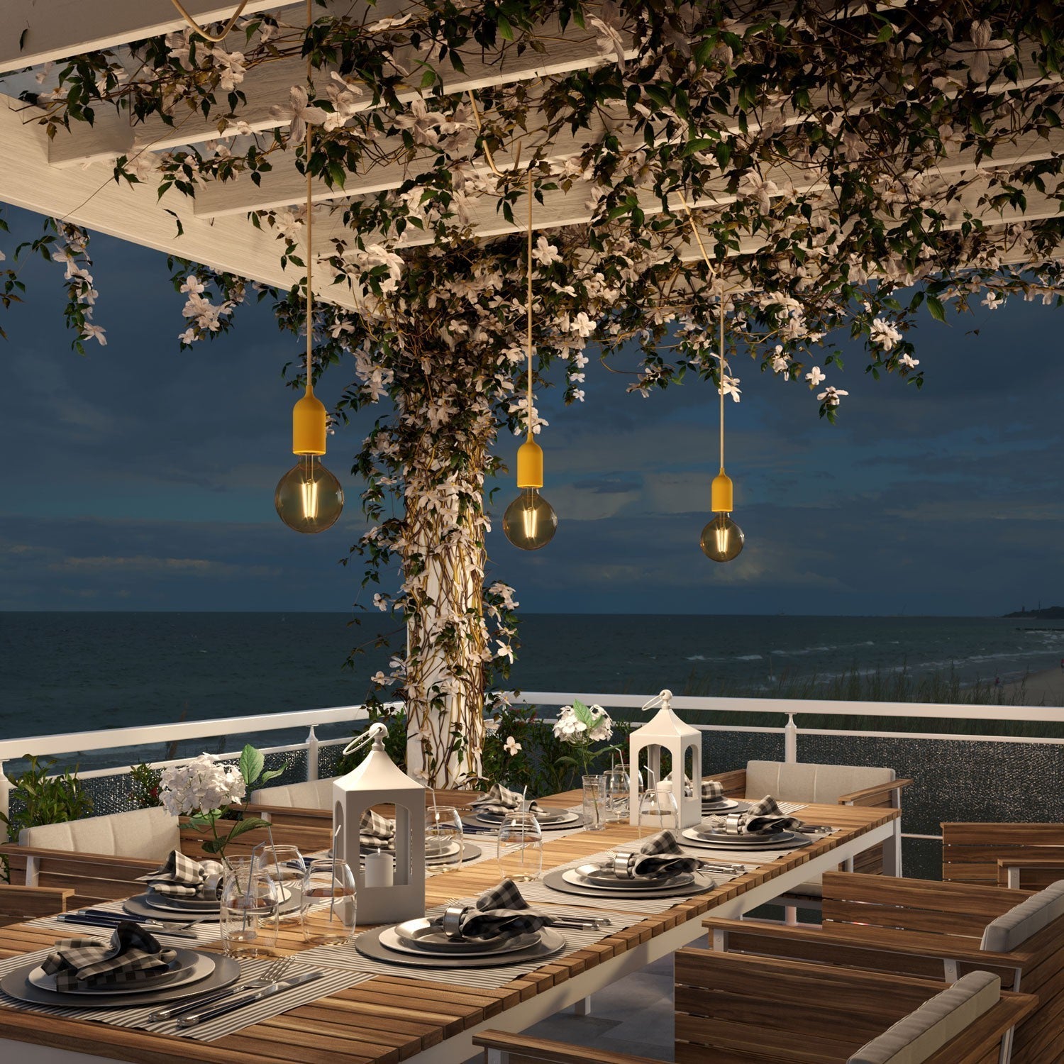 Cabo Elétrico Redondo Exterior Coberto por Juta SN06 - adequado para sistema EIVA IP65