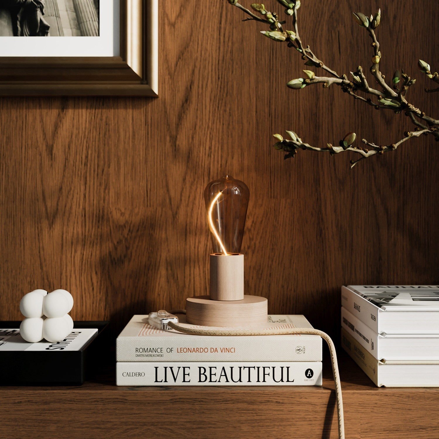 Lâmpada Magnética LED Smoky Linha Deco Edison ST64 2,2W 60Lm E27 1800K - F03