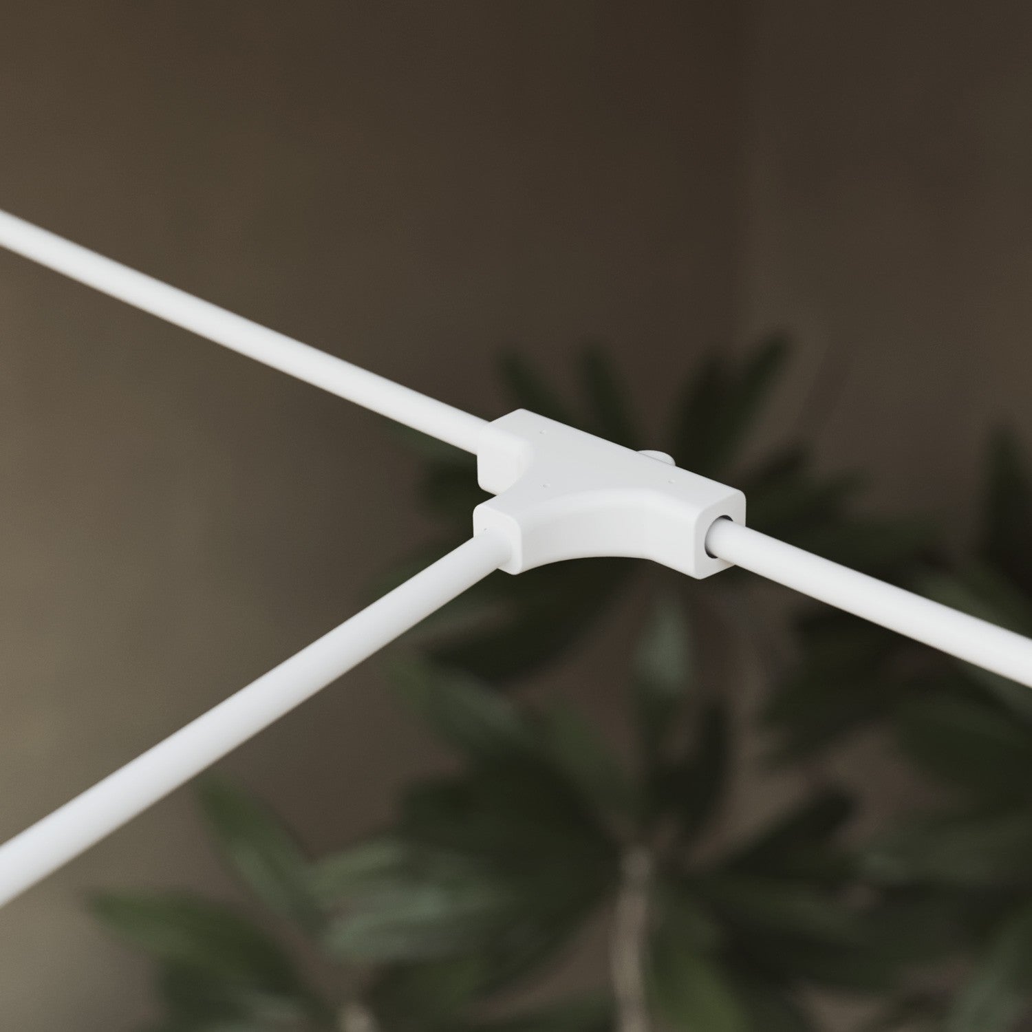 Cordão de luz para áreas externas estilo grade com 7 luzes IP67 - Marina GRID