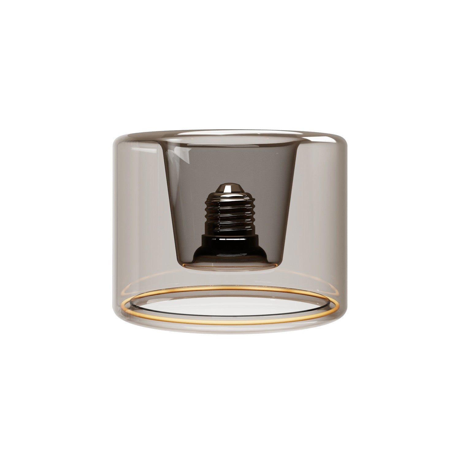 Lâmpada LED Smoky Linha Fantasma Donut Embutido 120x90 6W 380Lm E27 1900K Regulável - G13