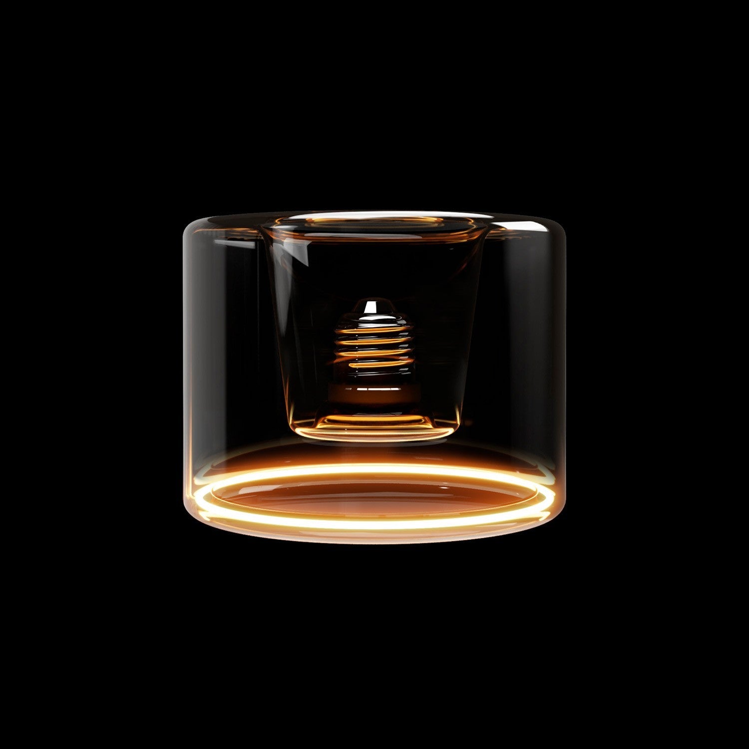 Lâmpada LED Smoky Linha Fantasma Donut Embutido 120x90 6W 380Lm E27 1900K Regulável - G13