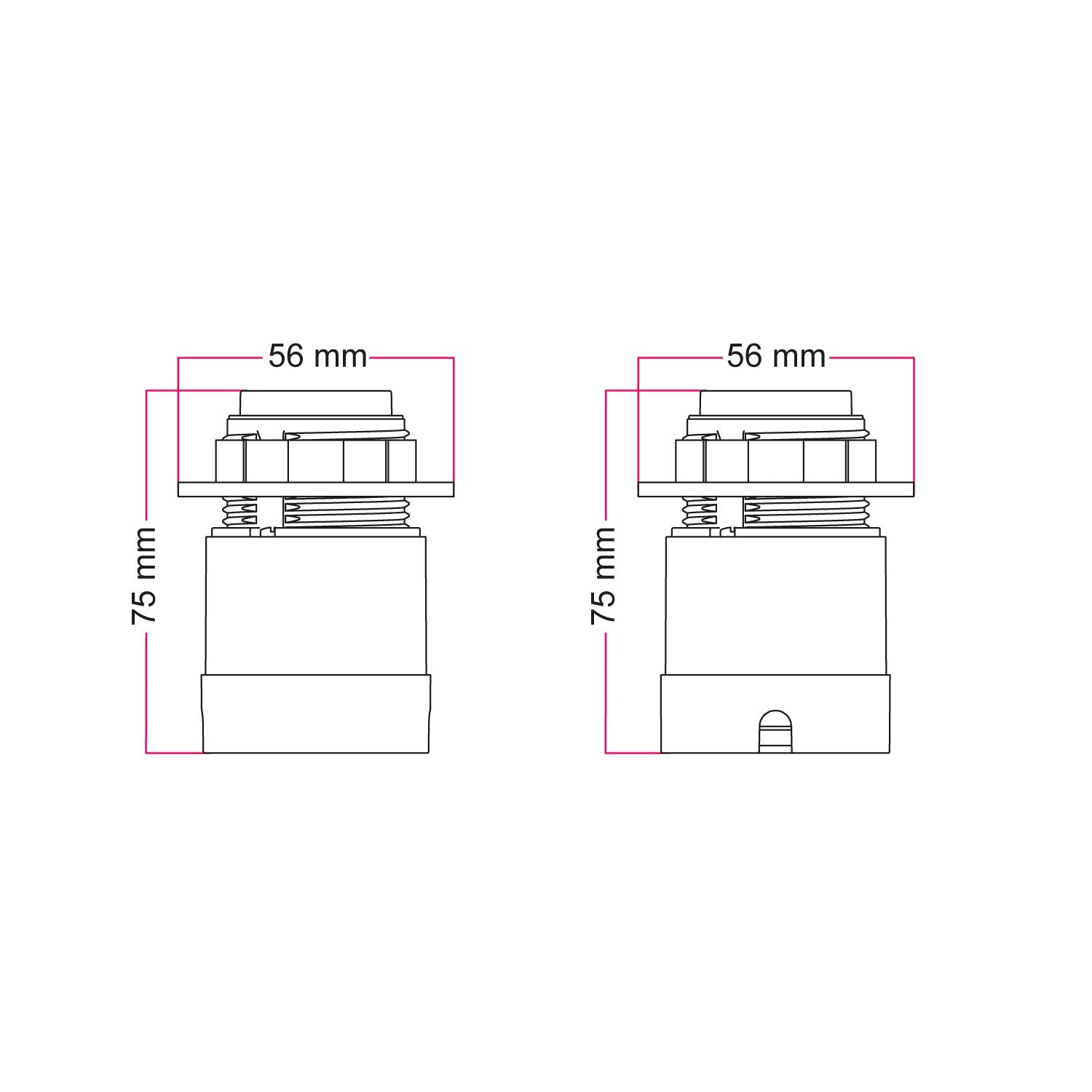 Kit Spostaluce com casquilho E27 para abajur