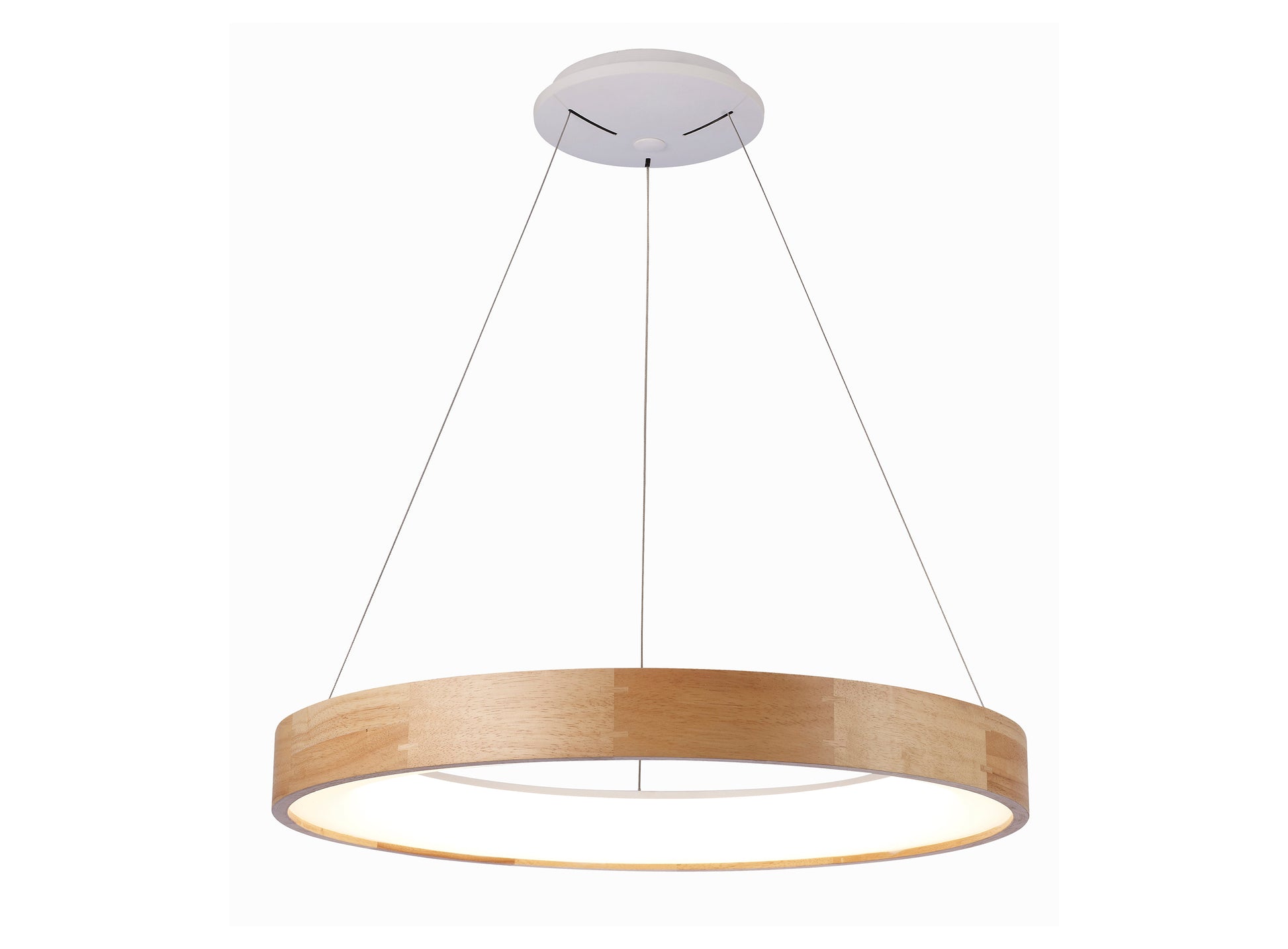 Candeeiro de Madeira LED Suspenso
