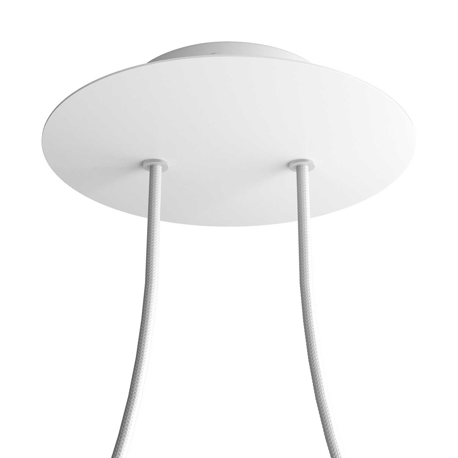 Round Rose-One 2-hole ceiling rose kit, 200 mm Cover