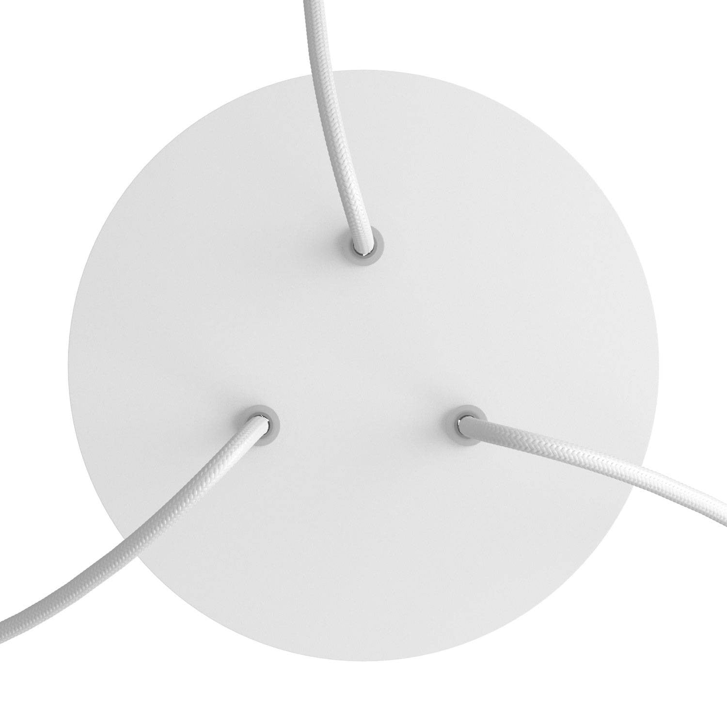 Florão Rose-One com 3 furos centrais e 4 laterais 200 mm