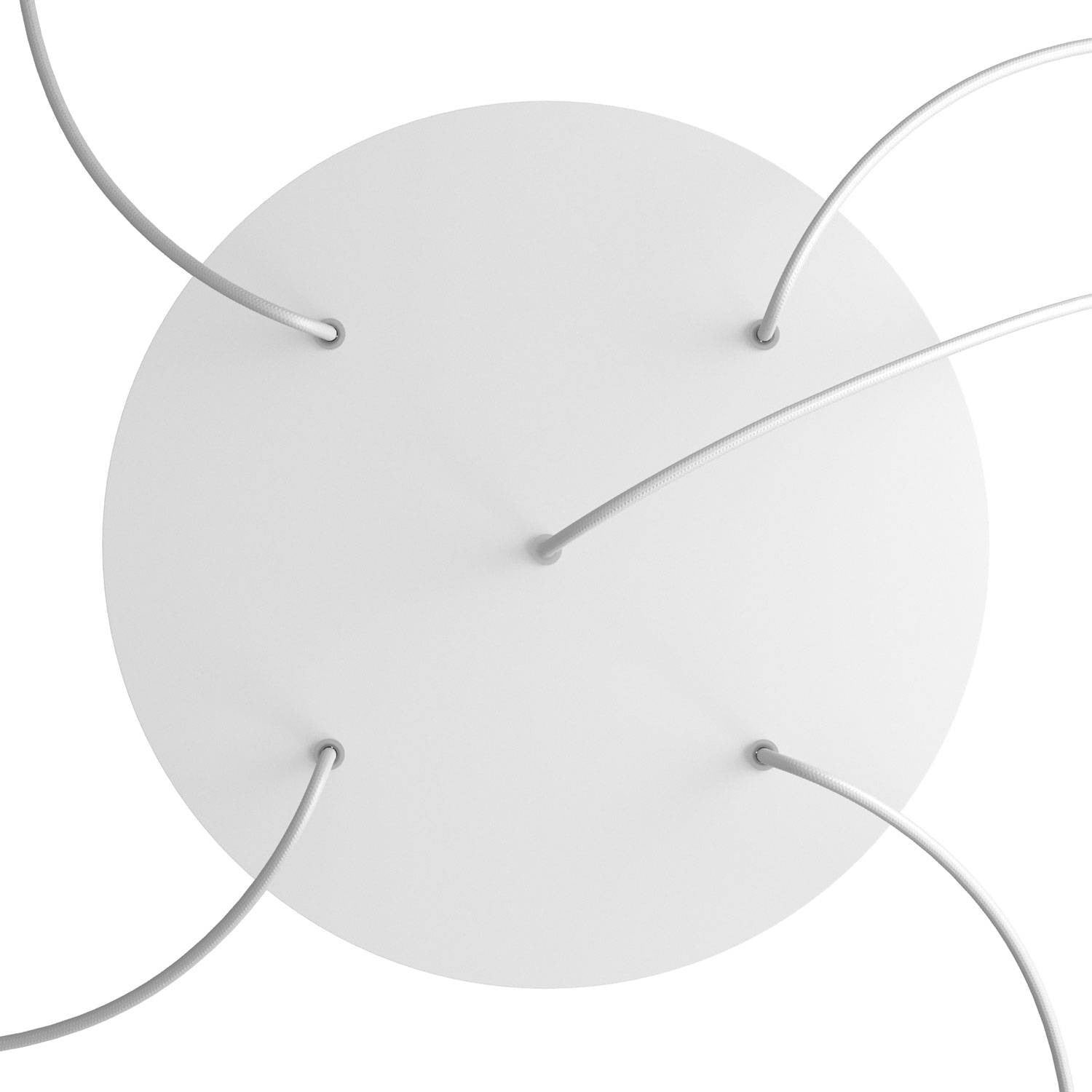 Florão Rose-One XXL com 5 furos centrais e 4 laterais 400 mm