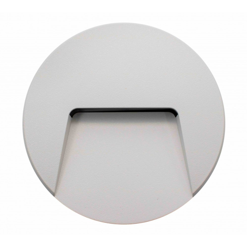 Aplique LED Muro Saliente Redondo 3W IP65