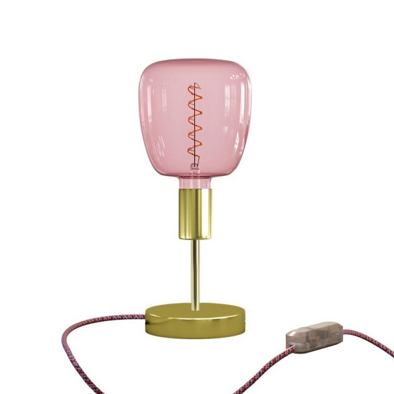 Candeeiro de Mesa Alzaluce Bona Pastel Metal