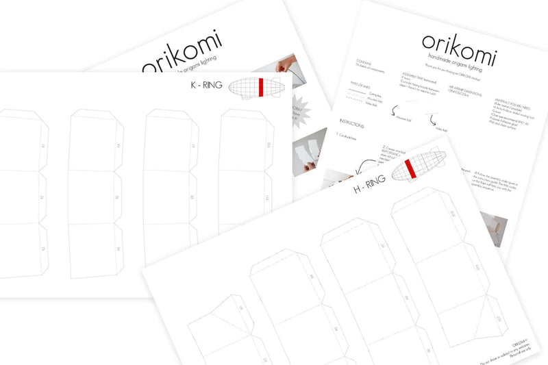 Orikomi DIY Dirigível Liso Kit