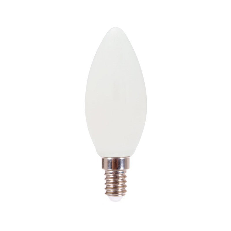 Lâmpada LED Oliva Milky 6W E14 2700K
