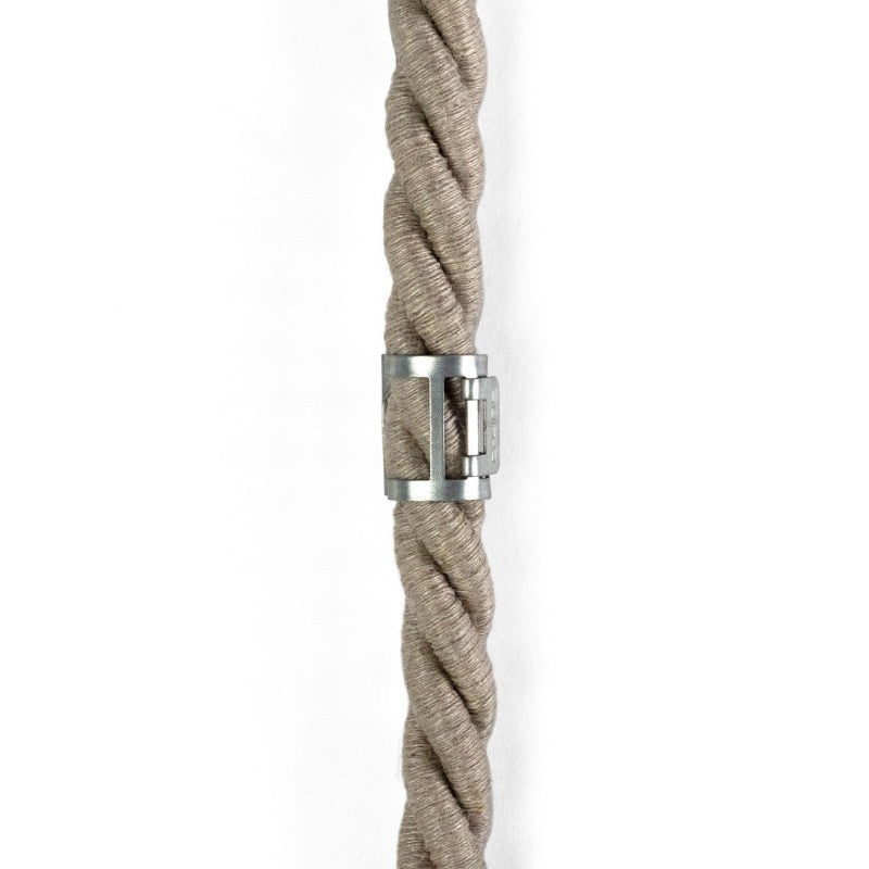 Clipe de braçadeira de metal para cabo de corda de 16 mm de diâmetro