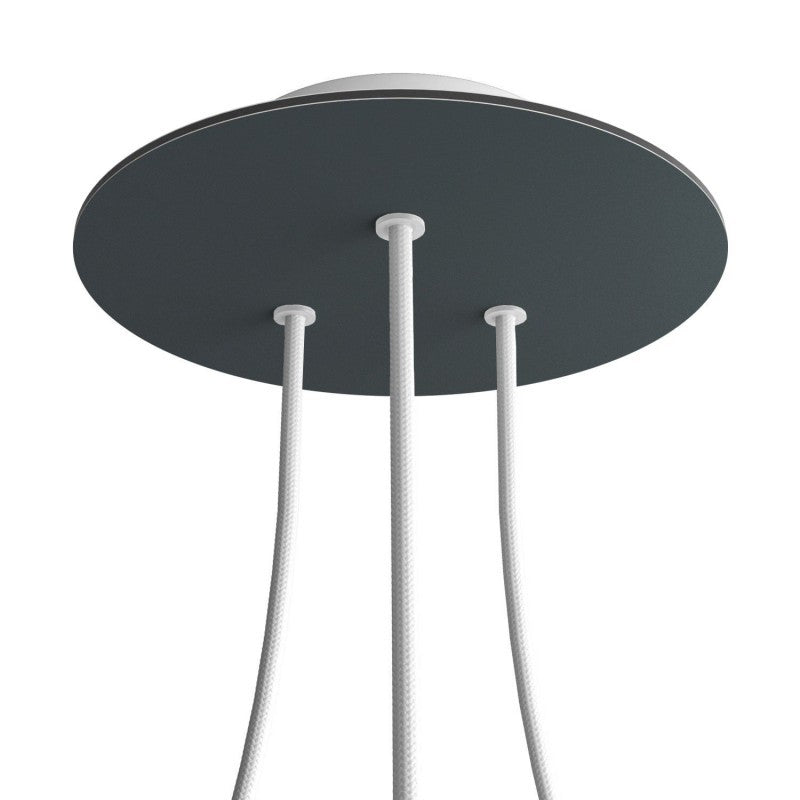 Florão Rose-One com 3 furos centrais e 4 laterais 200 mm