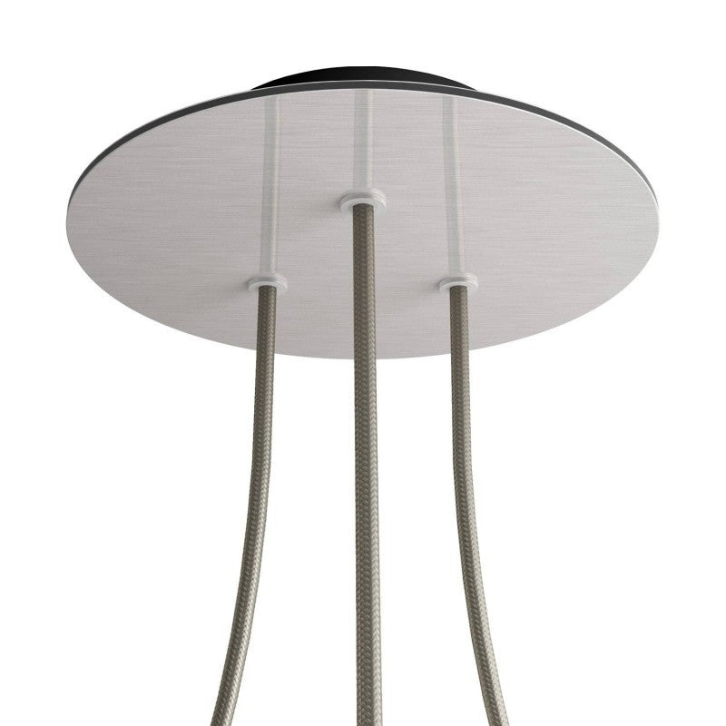 Florão Rose-One com 3 furos centrais e 4 laterais 200 mm