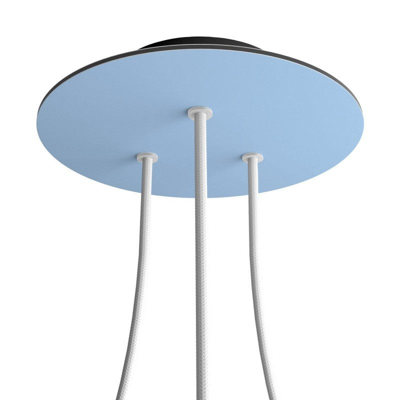 Florão Rose-One com 3 furos centrais e 4 laterais 200 mm