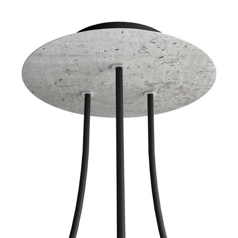 Florão Rose-One com 3 furos centrais e 4 laterais 200 mm