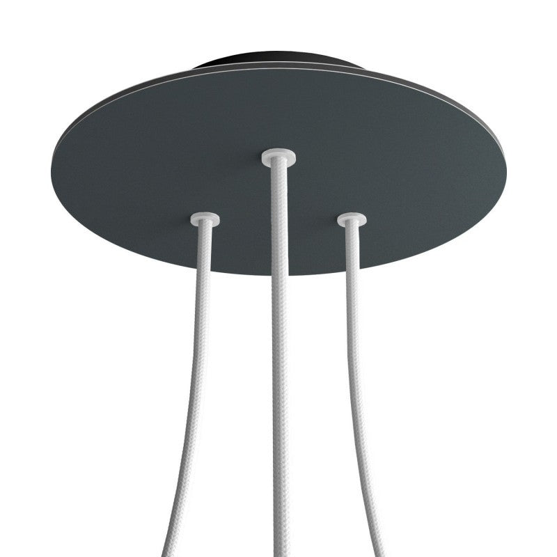 Florão Rose-One com 3 furos centrais e 4 laterais 200 mm