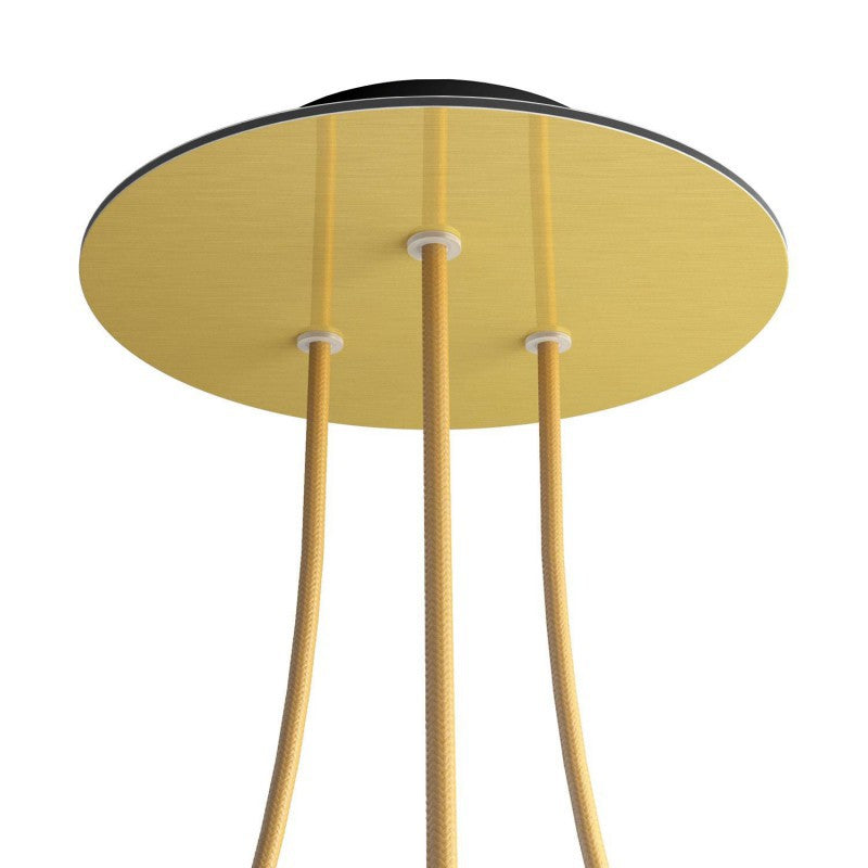 Florão Rose-One com 3 furos centrais e 4 laterais 200 mm