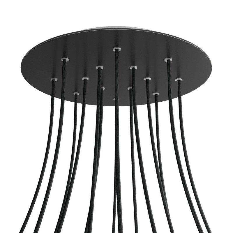 Florão Rose-One XXL com 14 furos centrais e 4 laterais 400 mm