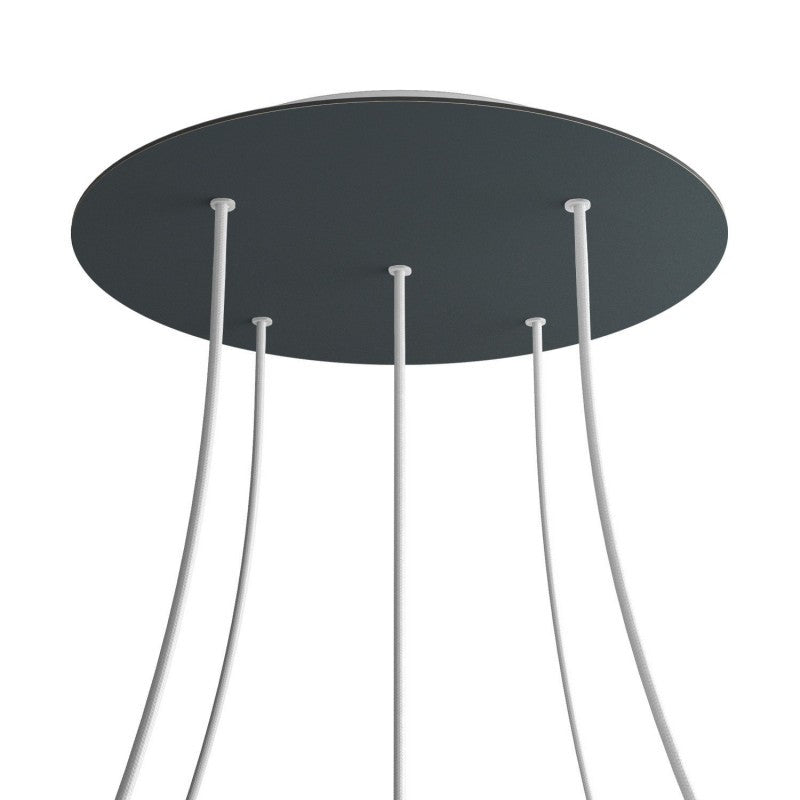 Florão Rose-One XXL com 5 furos centrais e 4 laterais 400 mm