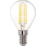 Lâmpada E14 (fino) Esférica CLASSIC LED 6.5W 2700K 806lm Transparente