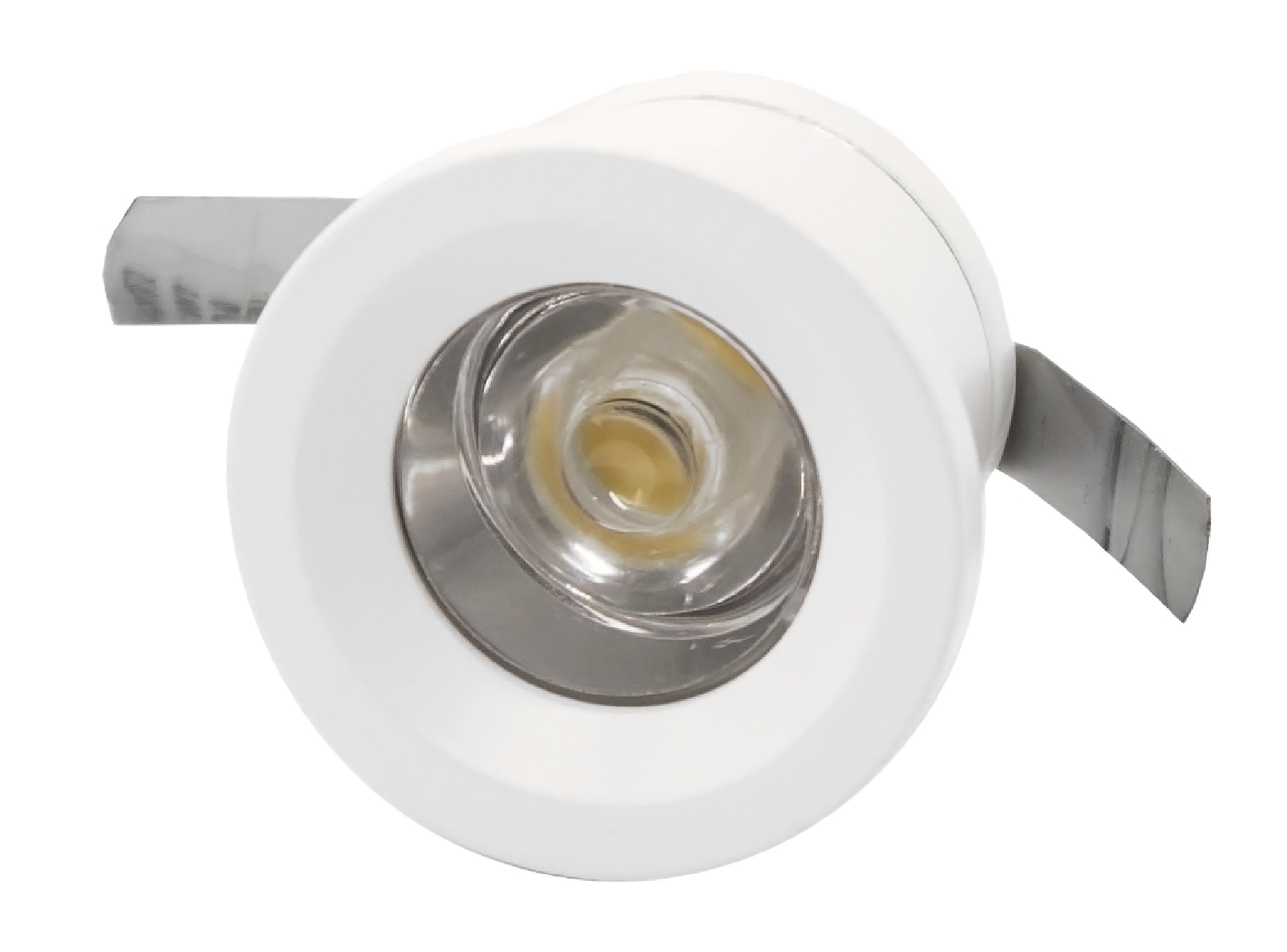 Mini Spot LED Redondo 1W IP20 - Inox