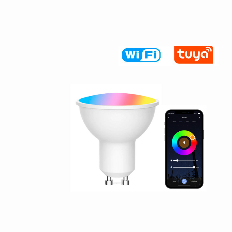 Lâmpada LED GU10 Smart WI-FI