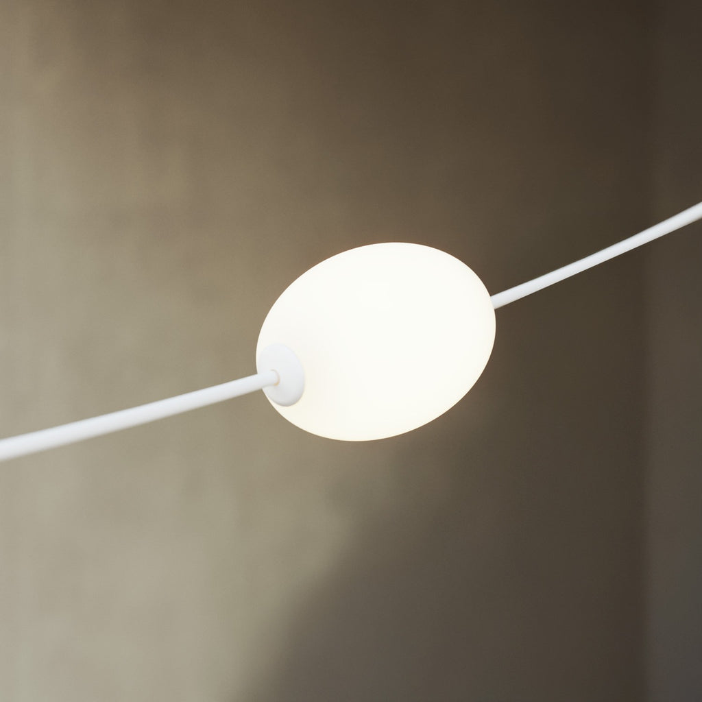 Cordão de luz para área externa com 3 luzes IP67 - Marina3