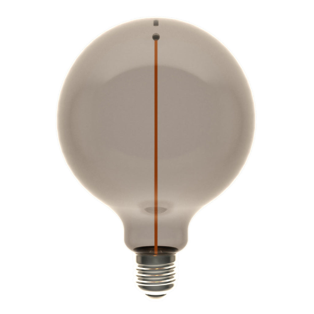 Lâmpada Magnética LED Smoky Linha Deco Globo G125 2,8W 90Lm E27 1800K - F05