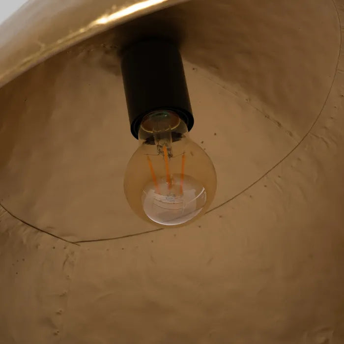 Candeeiro Metal Ouro