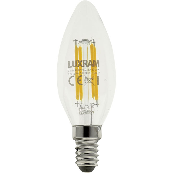 Lâmpada E14 (fino) Vela VALUE CLASSIC LED 3.8W 2700K 400lm