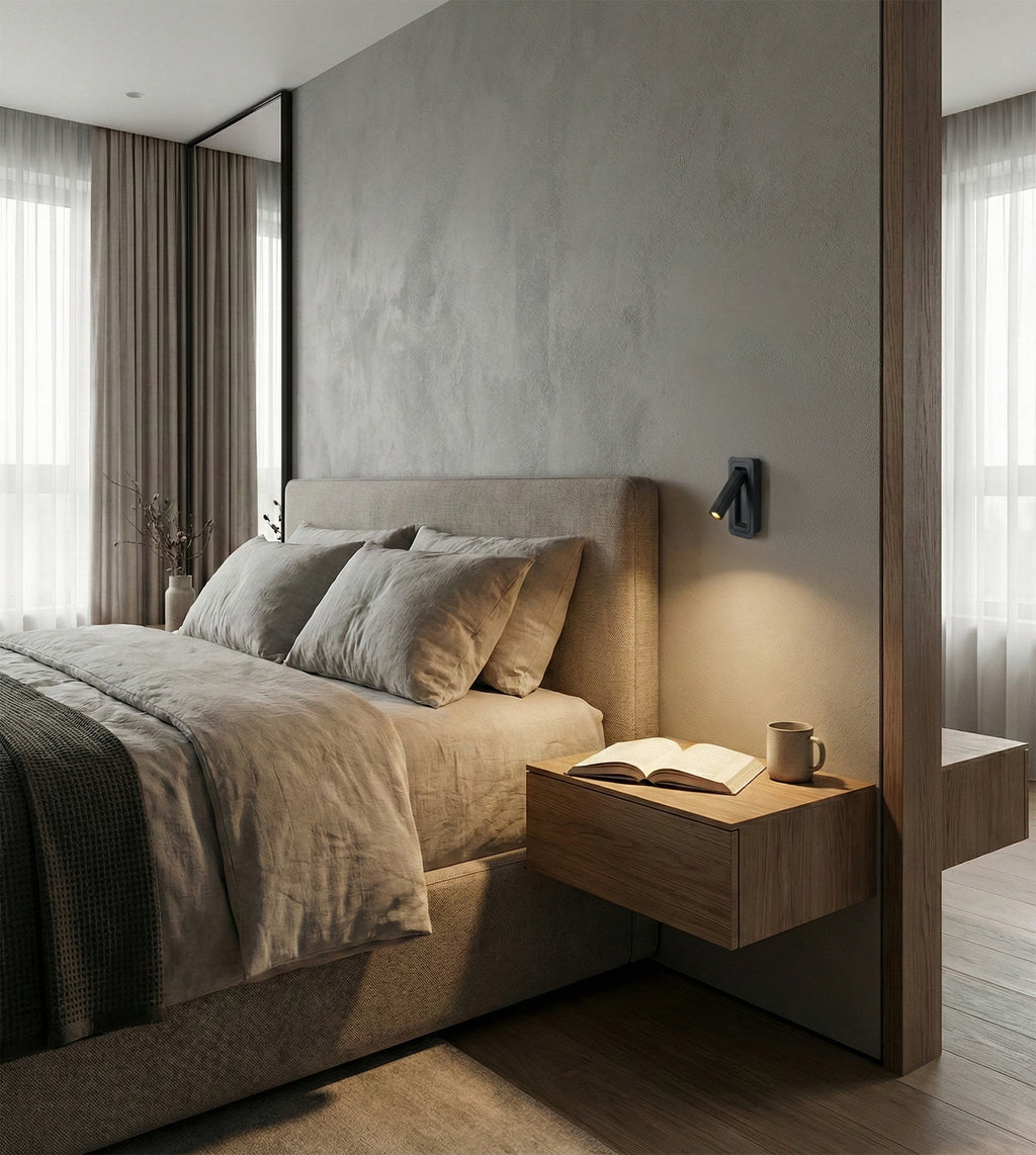 Boheme Aplique de Parede Saliente Luz de Leitura Direcionável