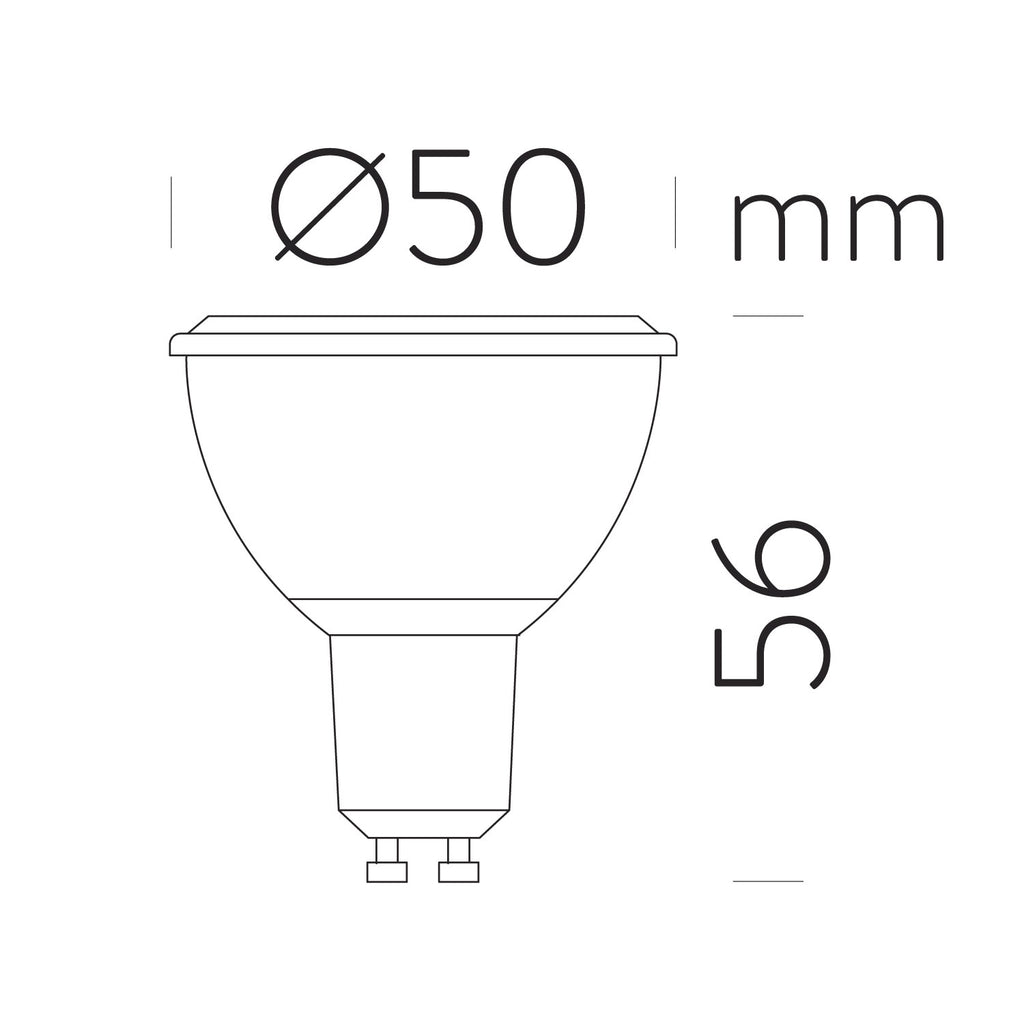 LED Spot GU10 12° 7W Dim
