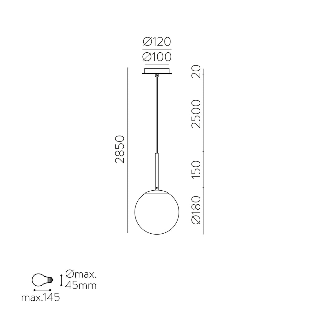 Parma Pendant IP44