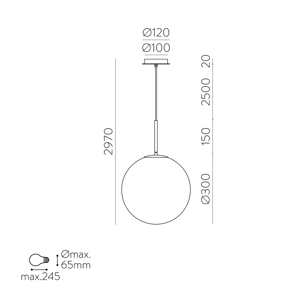 Parma Pendant IP44