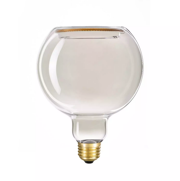 Lâmpada LED Fumê Ghost Line G125 CRI 90 6W 220Lm E27 1900K Regulável - G15