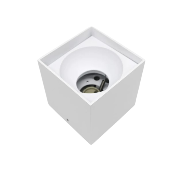 Aplique de Teto Quadrado GU10