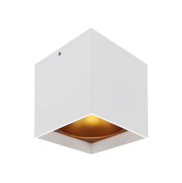 Aplique de Teto Quadrado GU10