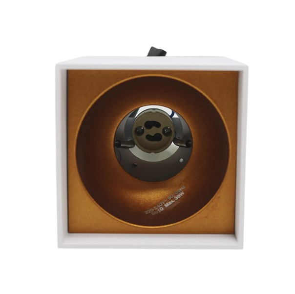 Aplique de Teto Quadrado GU10