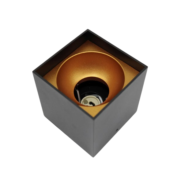 Aplique de Teto Quadrado GU10