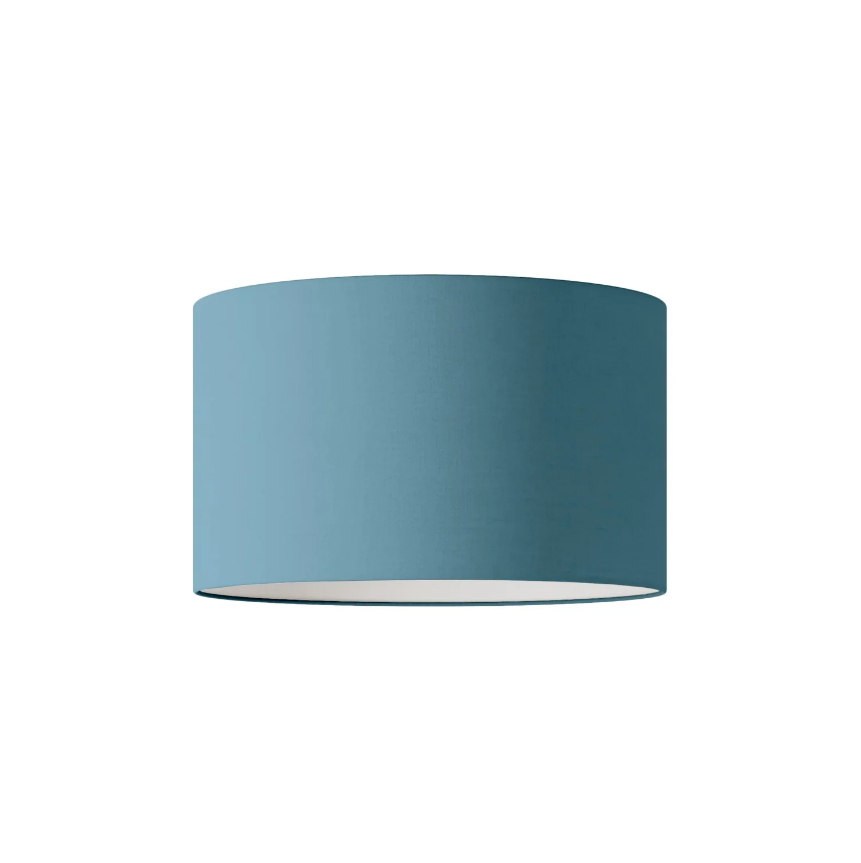 Abajur Cilindro L em tecido com encaixe E27 - Fabricado em Itália