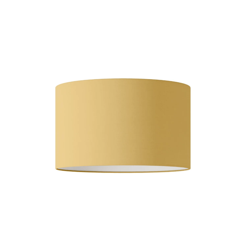 Abajur Cilindro L em tecido com encaixe E27 - Fabricado em Itália