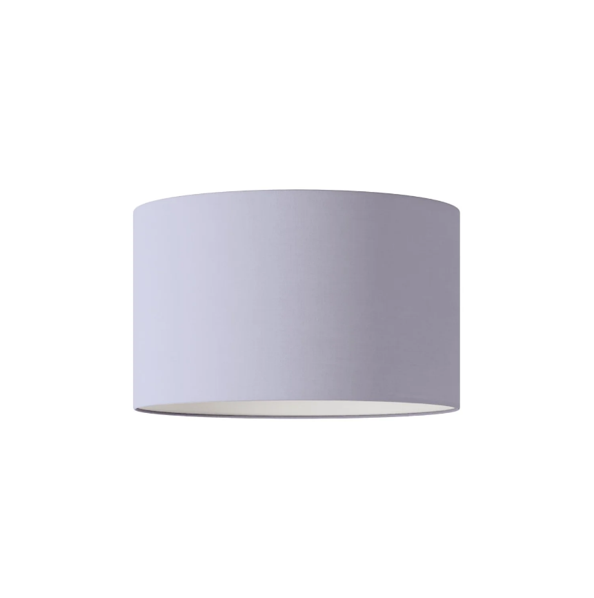 Abajur Cilindro L em tecido com encaixe E27 - Fabricado em Itália