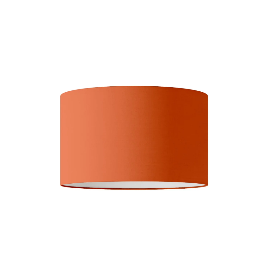 Abajur Cilindro L em tecido com encaixe E27 - Fabricado em Itália