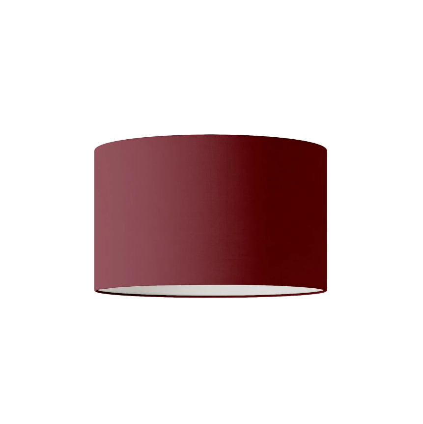 Abajur Cilindro L em tecido com encaixe E27 - Fabricado em Itália