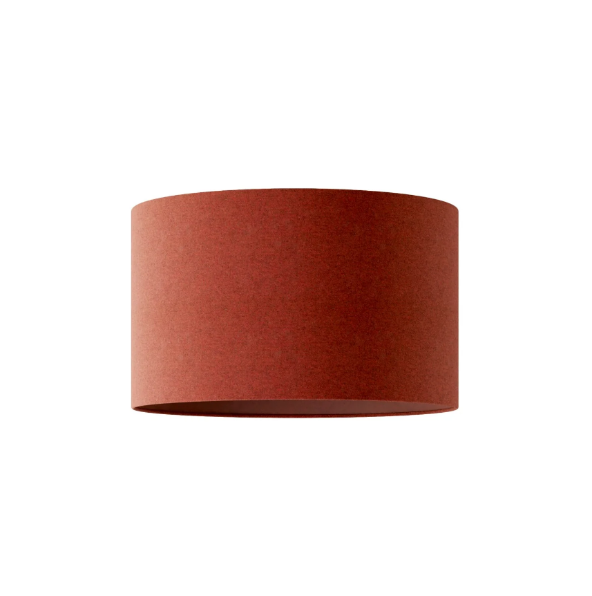 Abajur Cilindro L em tecido com encaixe E27 - Fabricado em Itália