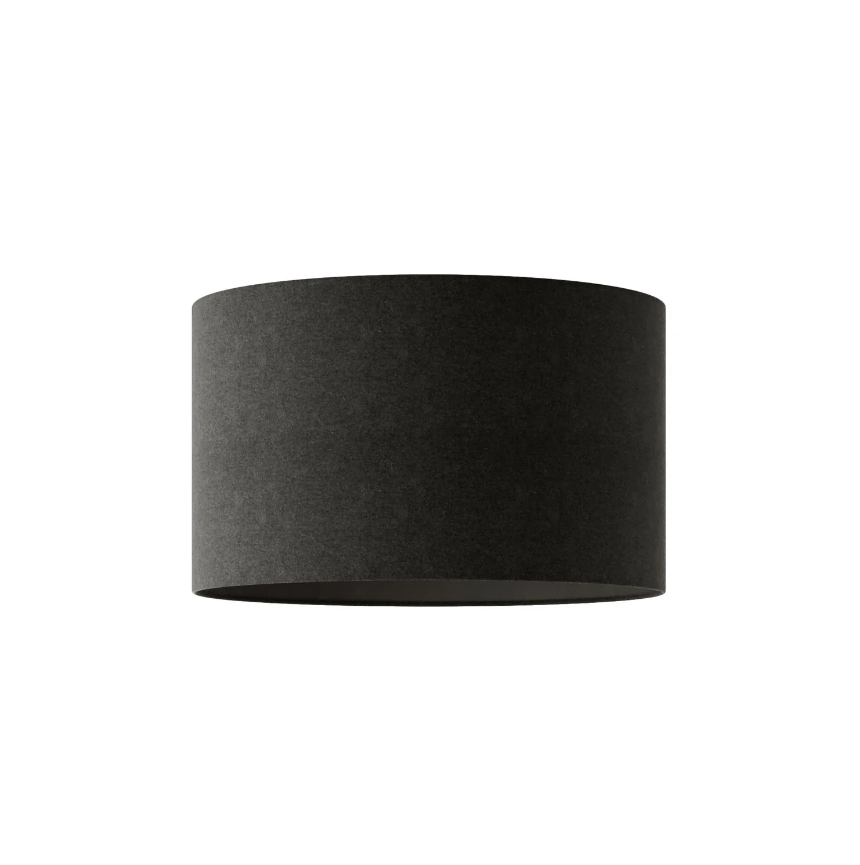 Abajur Cilindro L em tecido com encaixe E27 - Fabricado em Itália